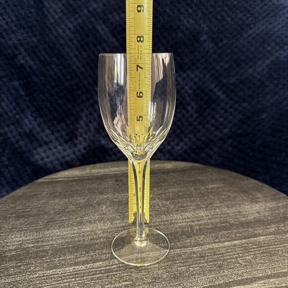 SET of 4 Orrefors PRELUDE Clear Claret Wine Glasses Goblets Stemware MCM Barware - Picture 4 of 5